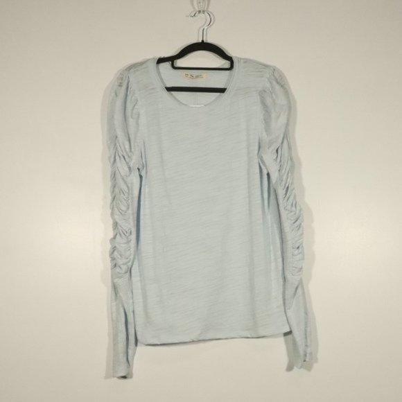 NWT Free People X Revolve Natasha Top in Denim - Picture 9 of 14